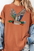 Faux Rhinestone Mallard Comfort Colors Adult Ring-Spun Cotton Tee