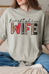 Firefighter Wife Comfort Colors Adult Ring-Spun Cotton Tee