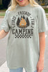 Fires, Friends, And Fun Comfort Colors Adult Ring-Spun Cotton Tee