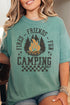 Fires, Friends, And Fun Comfort Colors Adult Ring-Spun Cotton Tee
