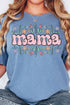 Floral Bubble Mama Comfort Colors Adult Ring-Spun Cotton Tee