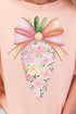 Floral Spring Carrot Comfort Colors Adult Ring-Spun Cotton Tee