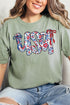 Floral USA Comfort Colors Adult Ring-Spun Cotton Tee