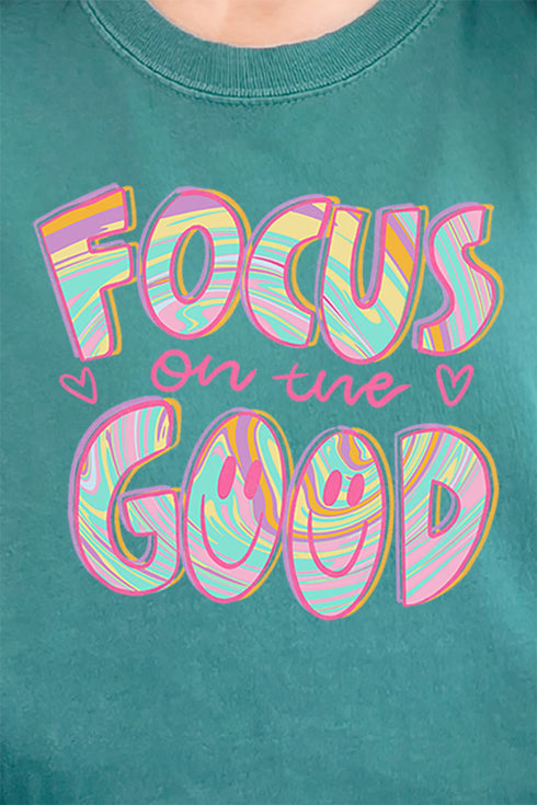 Focus On The Good Comfort Colors Adult Ring-Spun Cotton Tee