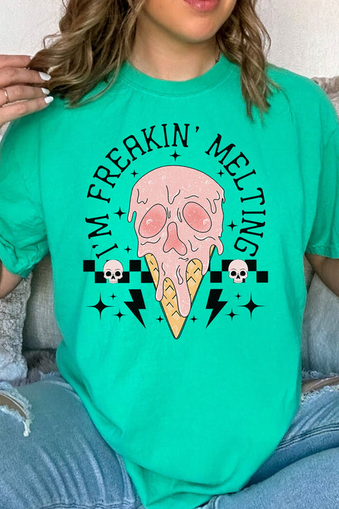 Freakin' Melting Comfort Colors Adult Ring-Spun Cotton Tee