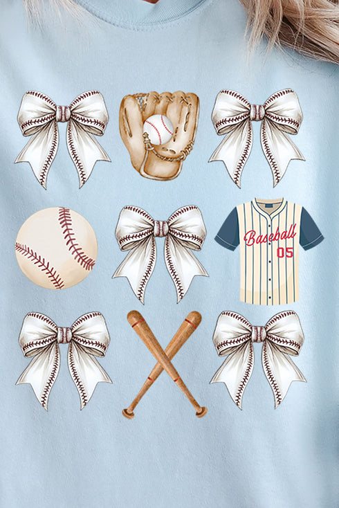 Game Day Bows Comfort Colors Adult Ring-Spun Cotton Tee