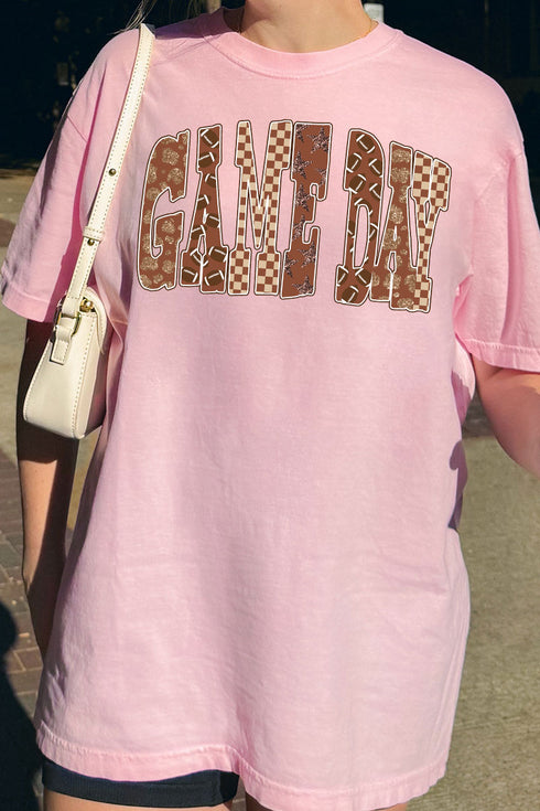 Game Day Glitz Comfort Colors Adult Ring-Spun Cotton Tee