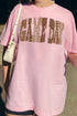 Game Day Glitz Comfort Colors Adult Ring-Spun Cotton Tee