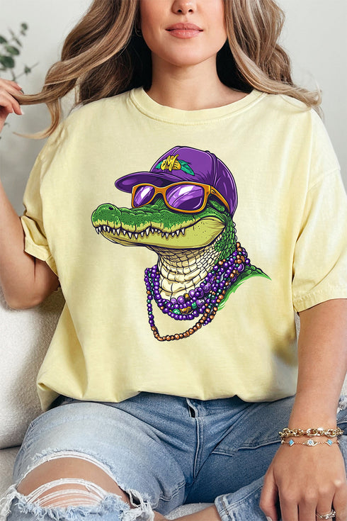 Gator Gras Comfort Colors Adult Ring-Spun Cotton Tee