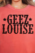 Geez Louise Comfort Colors Adult Ring-Spun Cotton Tee