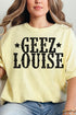 Geez Louise Comfort Colors Adult Ring-Spun Cotton Tee