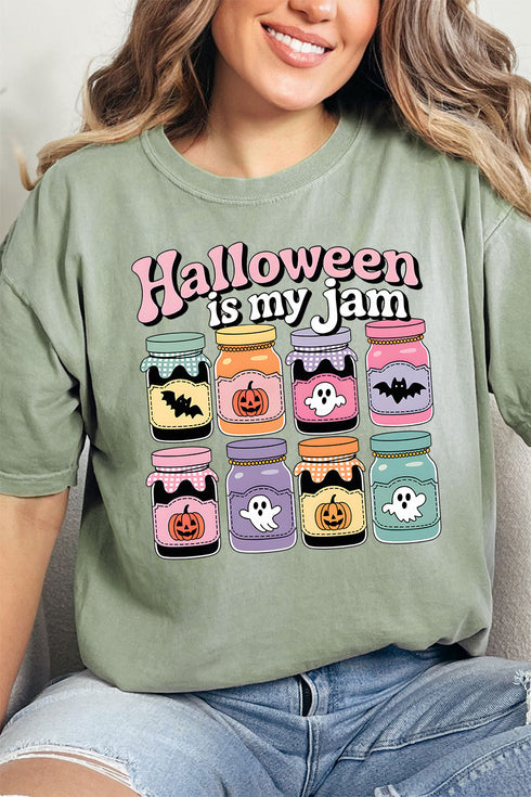 Halloween Is My Jam Comfort Colors Adult Ring-Spun Cotton Tee