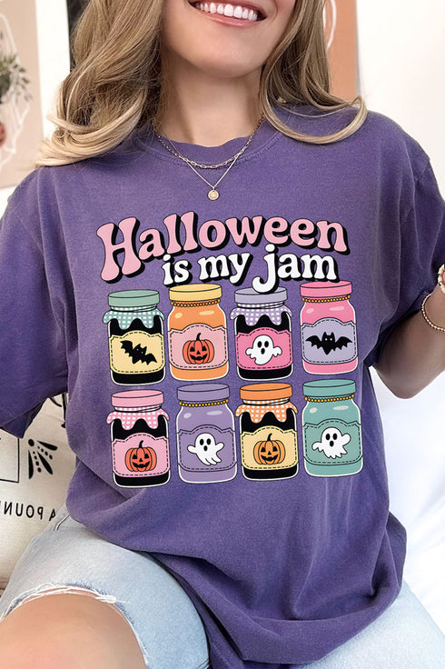 Halloween Is My Jam Comfort Colors Adult Ring-Spun Cotton Tee