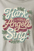 Hark The Herald Angels Sing Comfort Colors Adult Ring-Spun Cotton Tee