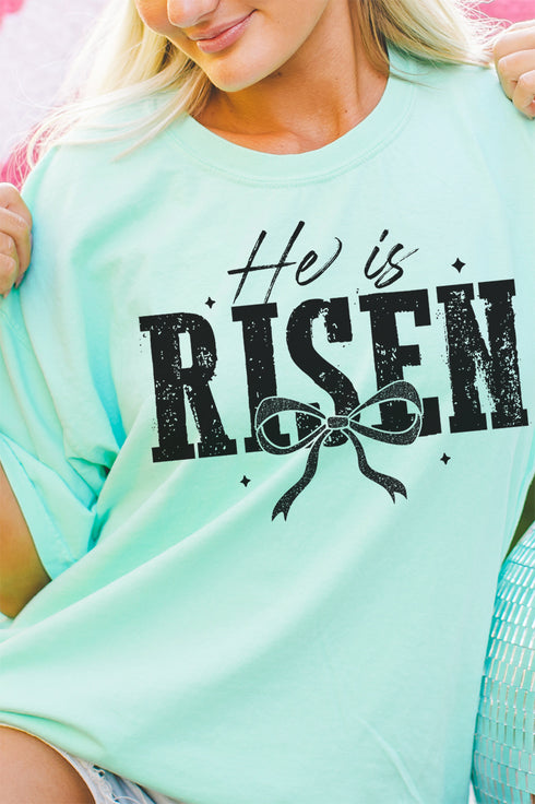 He Is Risen Coquette Comfort Colors Adult Ring-Spun Cotton Tee