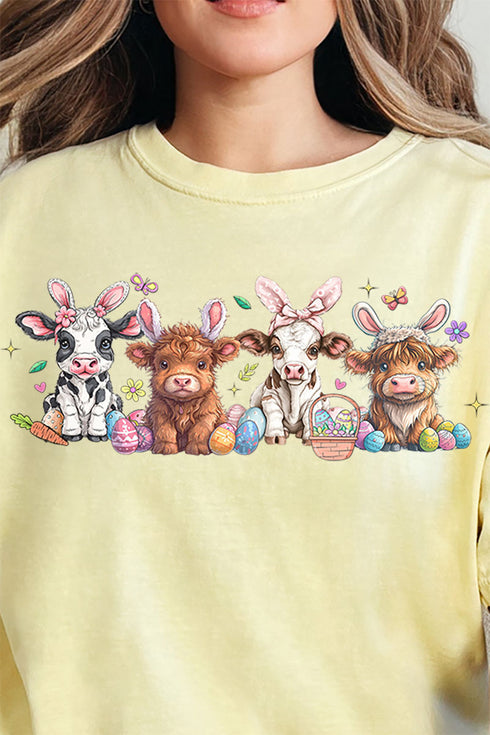 Highland Egg Hunt Comfort Colors Adult Ring-Spun Cotton Tee