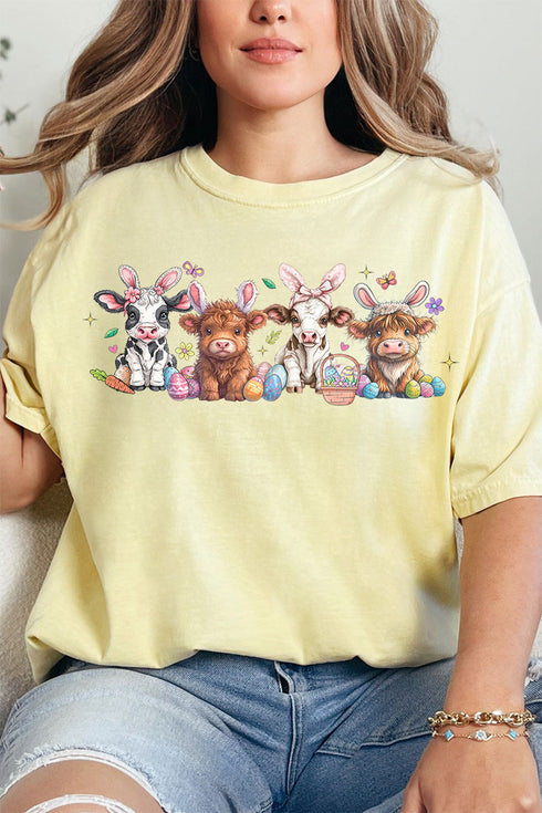 Highland Egg Hunt Comfort Colors Adult Ring-Spun Cotton Tee
