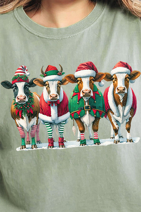 Holly Hooves Comfort Colors Adult Ring-Spun Cotton Tee