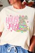 Holly Jolly Christmas Tree Comfort Colors Adult Ring-Spun Cotton Tee