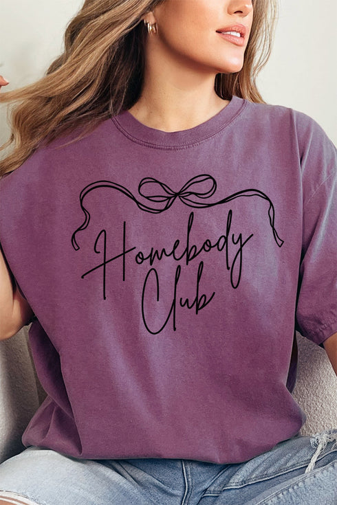 Homebody Club Comfort Colors Adult Ring-Spun Cotton Tee
