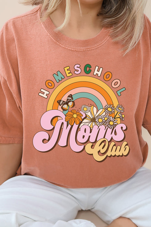 Homeschool Moms Club Comfort Colors Adult Ring-Spun Cotton Tee