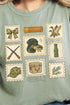 Hunting Stamps Comfort Colors Adult Ring-Spun Cotton Tee