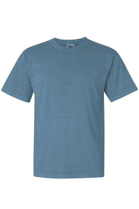 Blue Leopard Mama Comfort Colors Adult Ring-Spun Cotton Tee