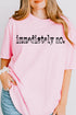 Immediately No Comfort Colors Adult Ring-Spun Cotton Tee
