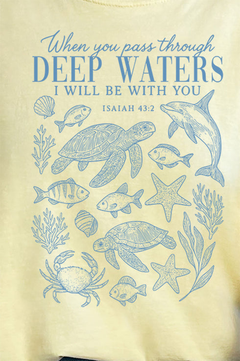 I Will Be With You Comfort Colors Adult Ring-Spun Cotton Tee