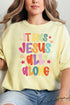 Jesus All Along Comfort Colors Adult Ring-Spun Cotton Tee