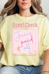 Jesus Got The Check Comfort Colors Adult Ring-Spun Cotton Tee