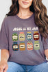 Jesus Is My Jam Comfort Colors Adult Ring-Spun Cotton Tee