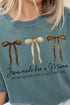 Jesus Made Her A Mama Comfort Colors Adult Ring-Spun Cotton Tee