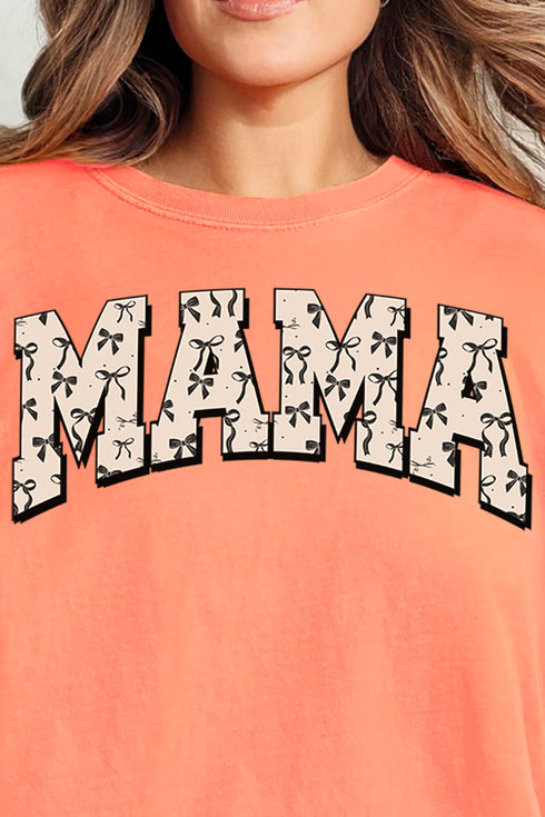 Khaki Coquette Mama Comfort Colors Adult Ring-Spun Cotton Tee