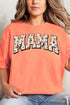 Khaki Coquette Mama Comfort Colors Adult Ring-Spun Cotton Tee