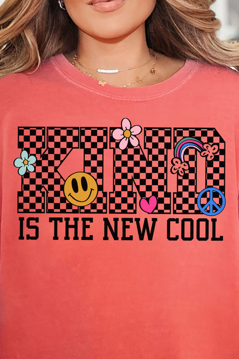 Kind Is New Cool Comfort Colors Adult Ring-Spun Cotton Tee