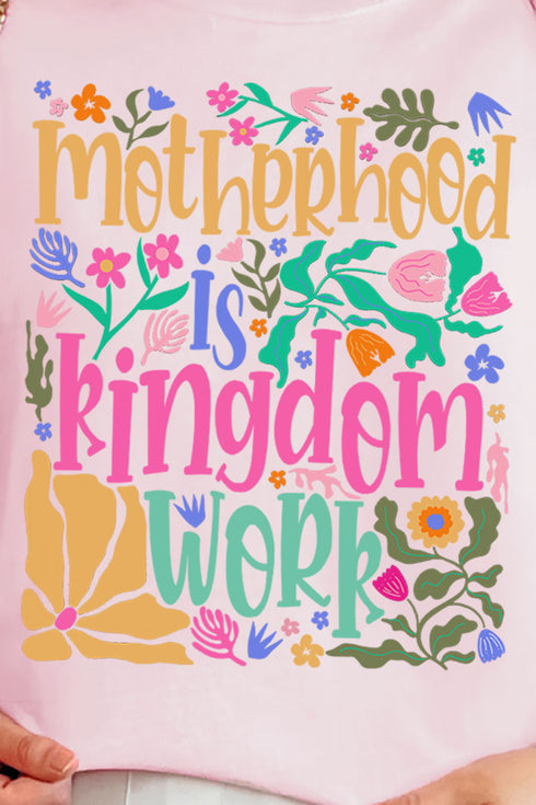 Kingdom Work Comfort Colors Adult Ring-Spun Cotton Tee