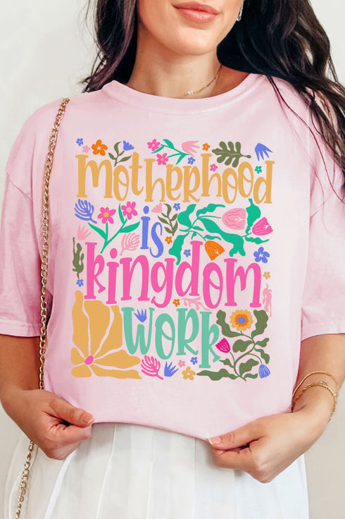 Kingdom Work Comfort Colors Adult Ring-Spun Cotton Tee