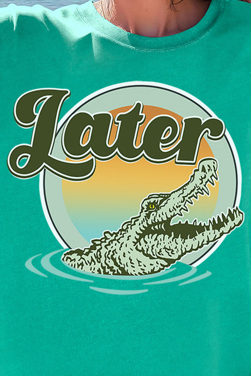 Later Gator Comfort Colors Adult Ring-Spun Cotton Tee