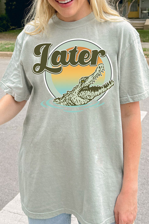 Later Gator Comfort Colors Adult Ring-Spun Cotton Tee