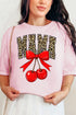 Leopard Cherry Mama Comfort Colors Adult Ring-Spun Cotton Tee
