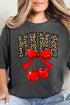 Leopard Cherry Mama Comfort Colors Adult Ring-Spun Cotton Tee
