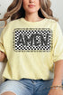 Leopard Luxe Amen Comfort Colors Adult Ring-Spun Cotton Tee