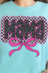 Leopard Luxe Mama Comfort Colors Adult Ring-Spun Cotton Tee