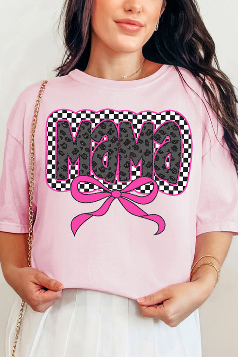 Leopard Luxe Mama Comfort Colors Adult Ring-Spun Cotton Tee