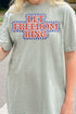 Let Freedom Ring Comfort Colors Adult Ring-Spun Cotton Tee