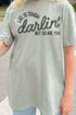 Life Is Tough Comfort Colors Adult Ring-Spun Cotton Tee