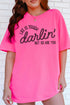 Life Is Tough Comfort Colors Adult Ring-Spun Cotton Tee