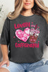 Lovely And Caffeinated Comfort Colors Adult Ring-Spun Cotton Tee