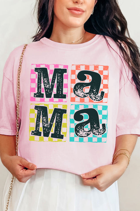 Mama In Color Comfort Colors Adult Ring-Spun Cotton Tee